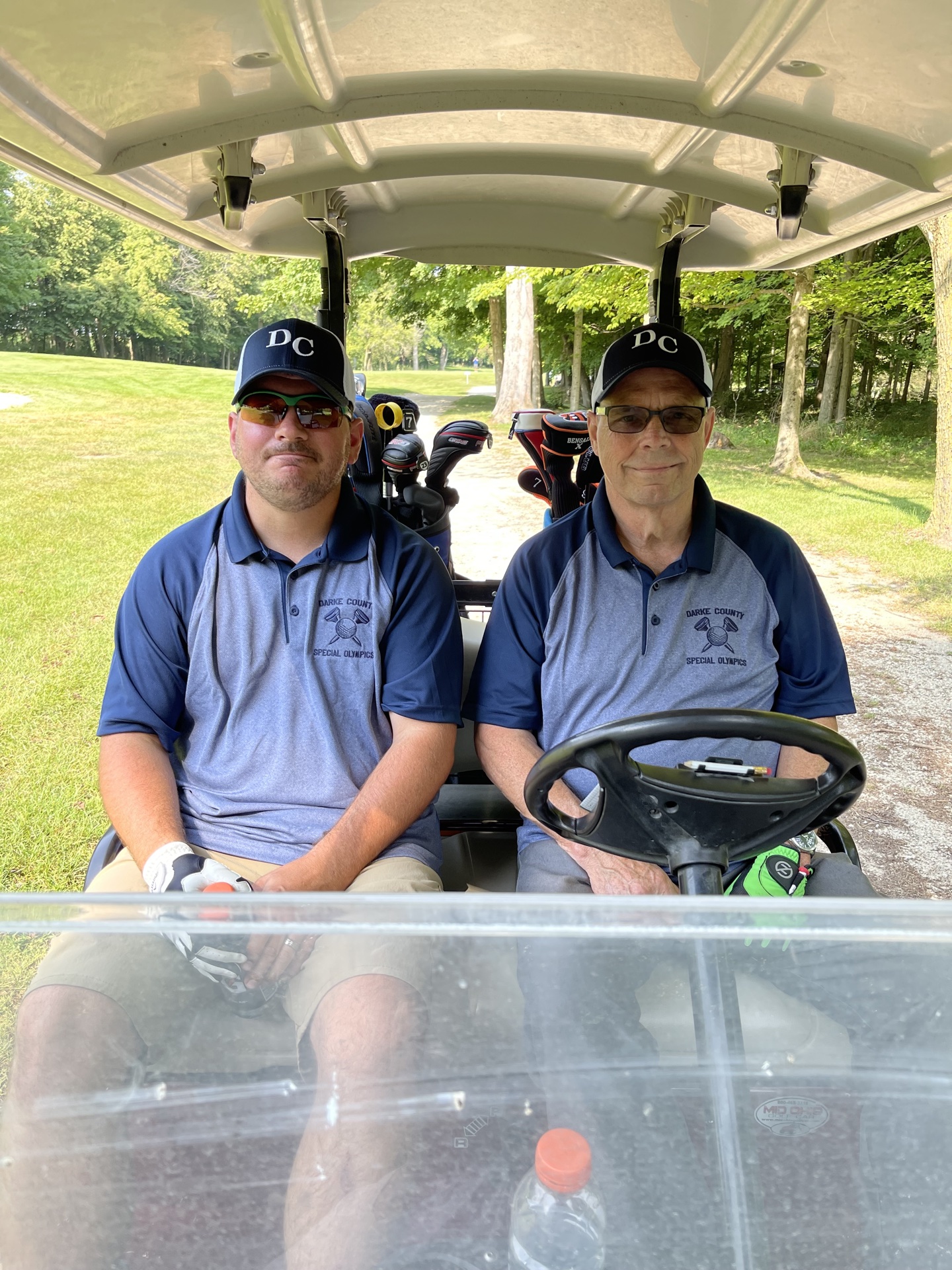 Athletes celebrating victory